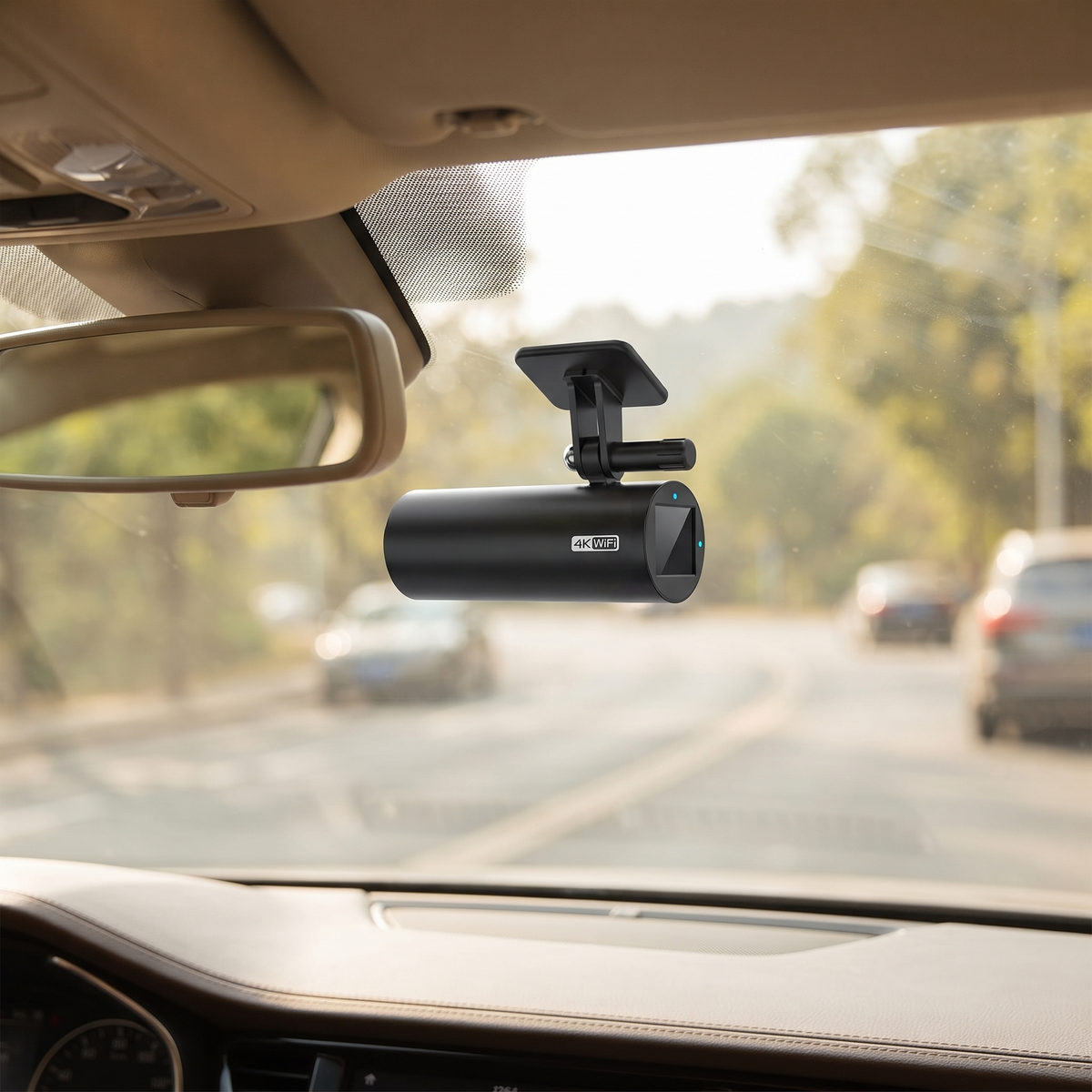 Dashcam 4K WiFi vision nocturne avec mode parking 24H