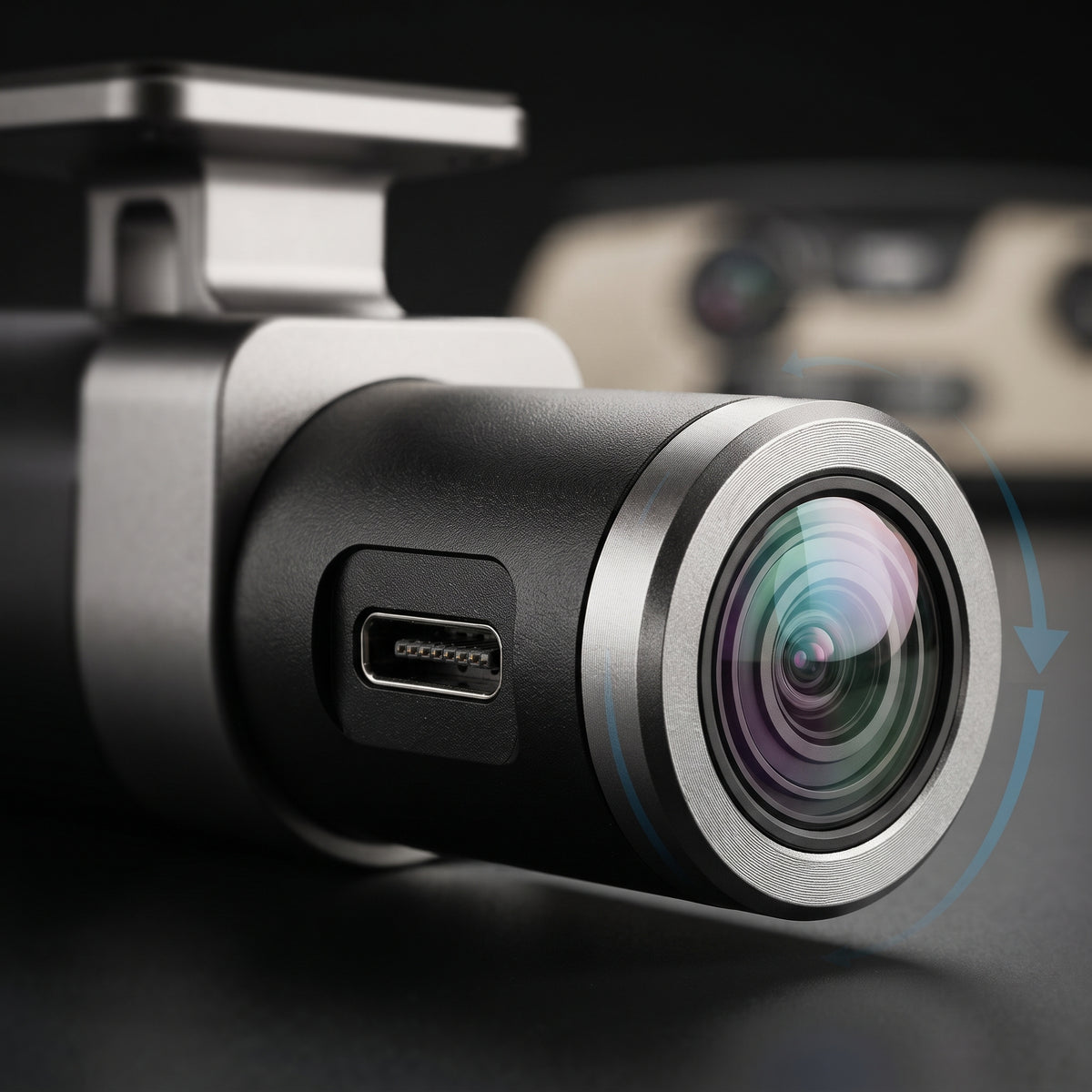 Dashcam 1080P vision nocturne avec surveillance parking