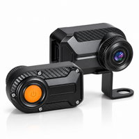 Dashcam moto 2K 30 FPS pour casque et vélo électrique