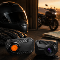 Dashcam moto 2K 30 FPS pour casque et vélo électrique