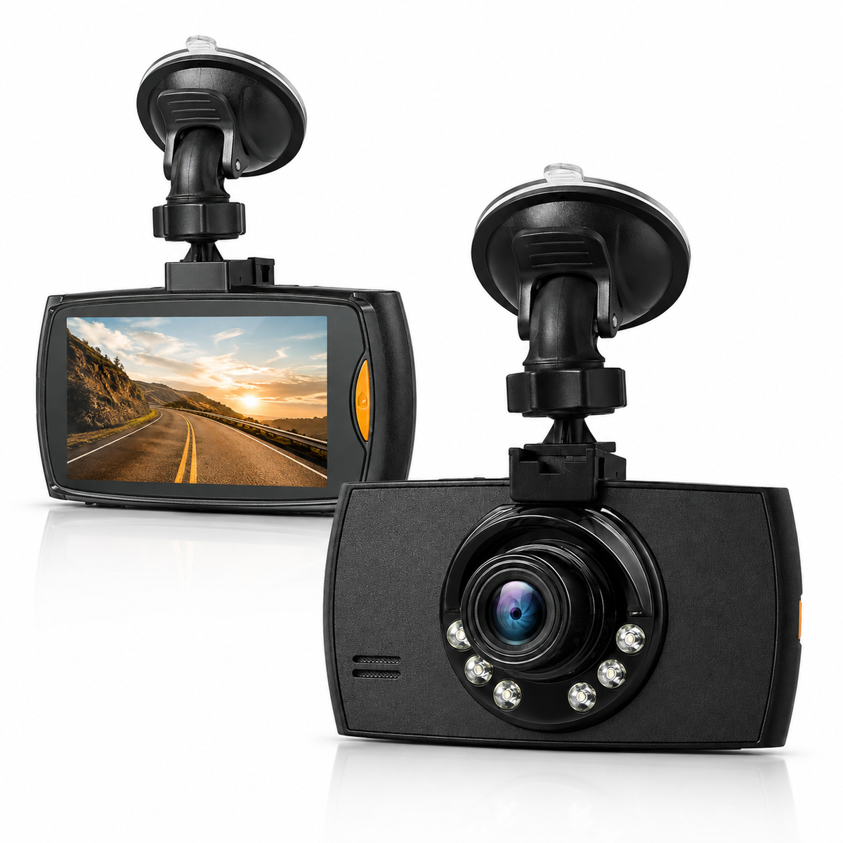 Dashcam 1080P vision nocturne avec enregistrement en boucle