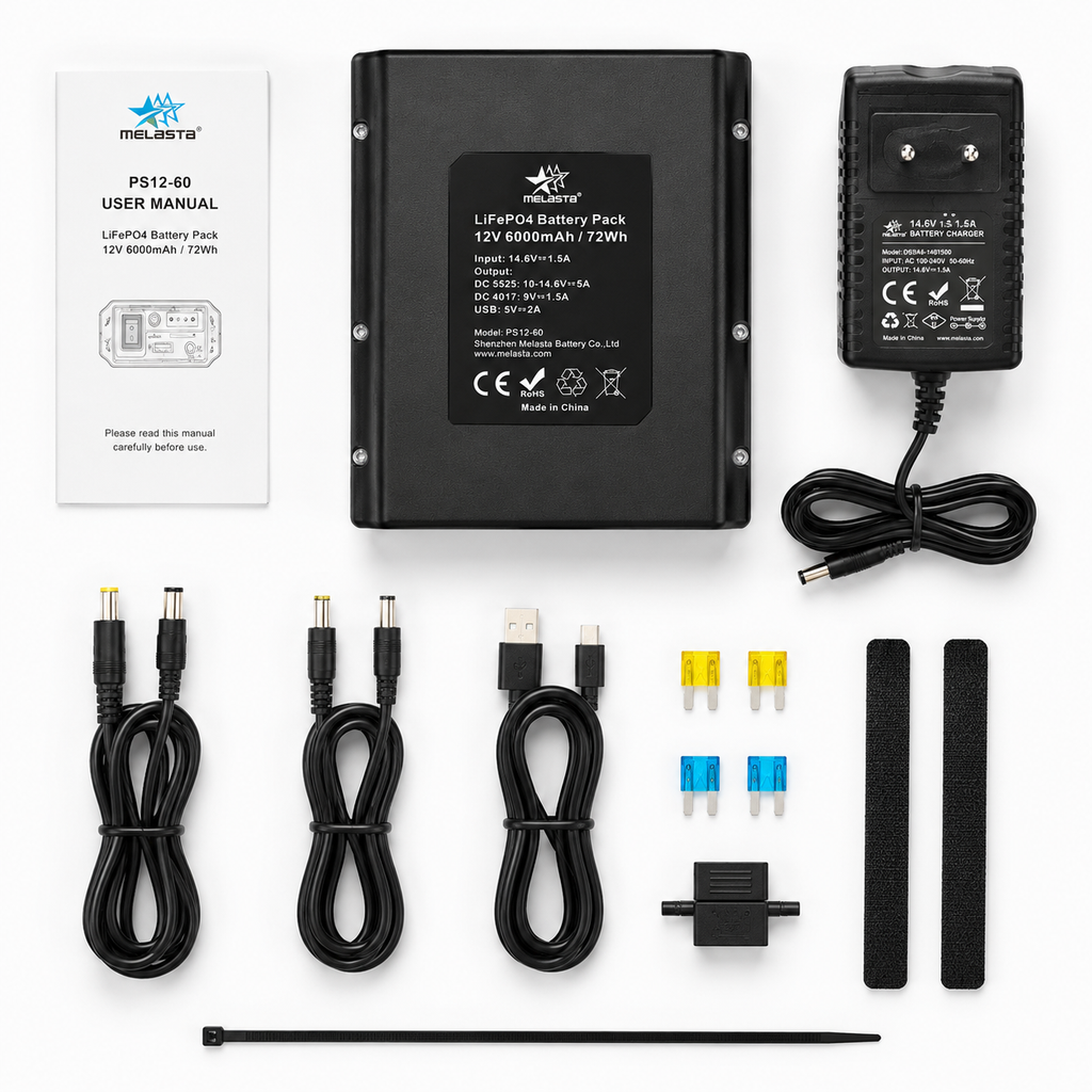 Batterie externe 12V rechargeable pour dashcam