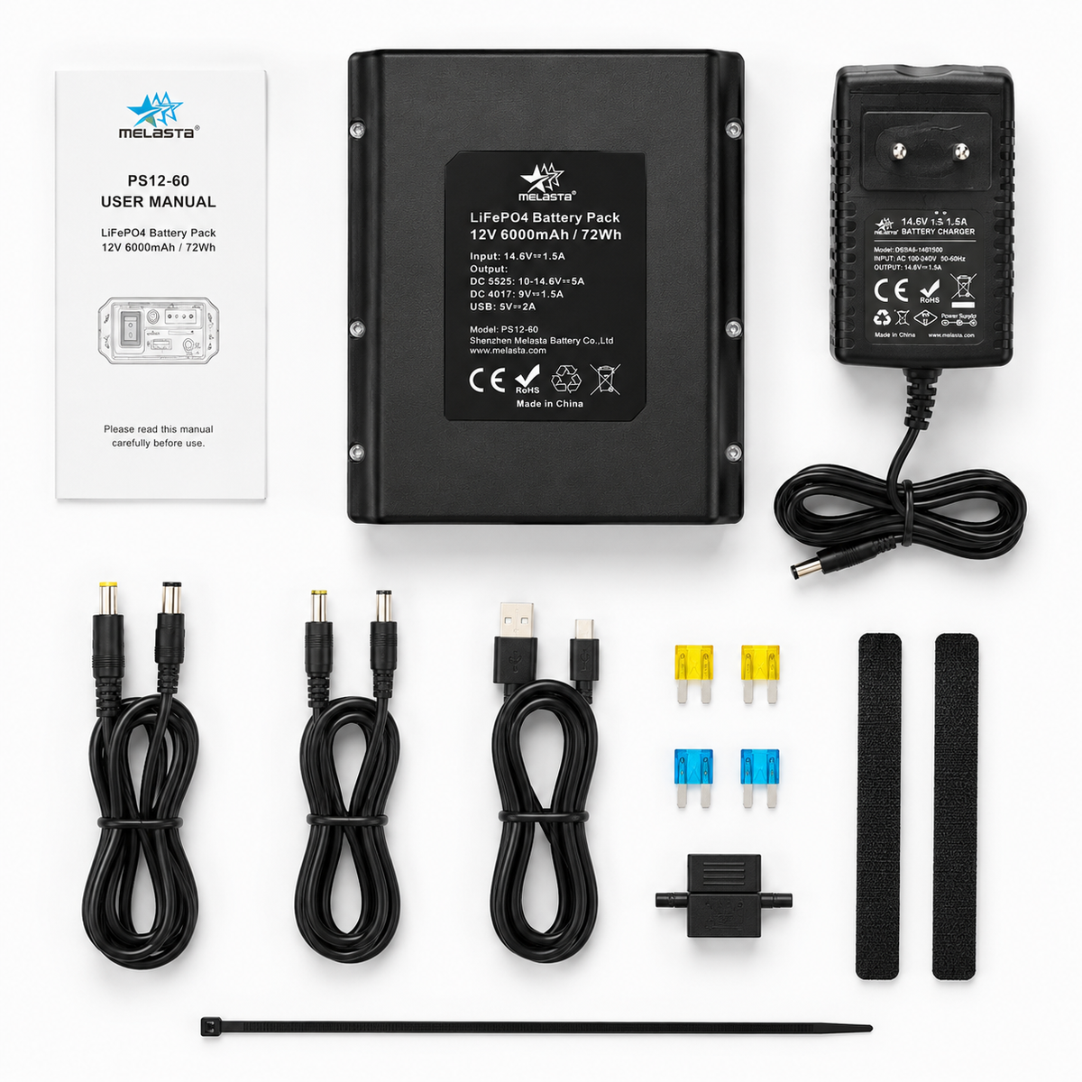 Batterie externe 12V rechargeable pour dashcam