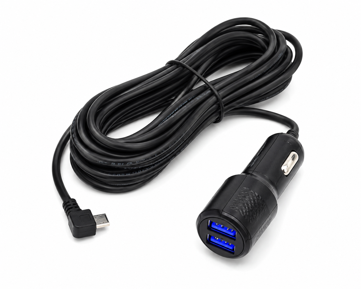 Chargeur dashcam Mini USB Micro USB Type C 12V 24V