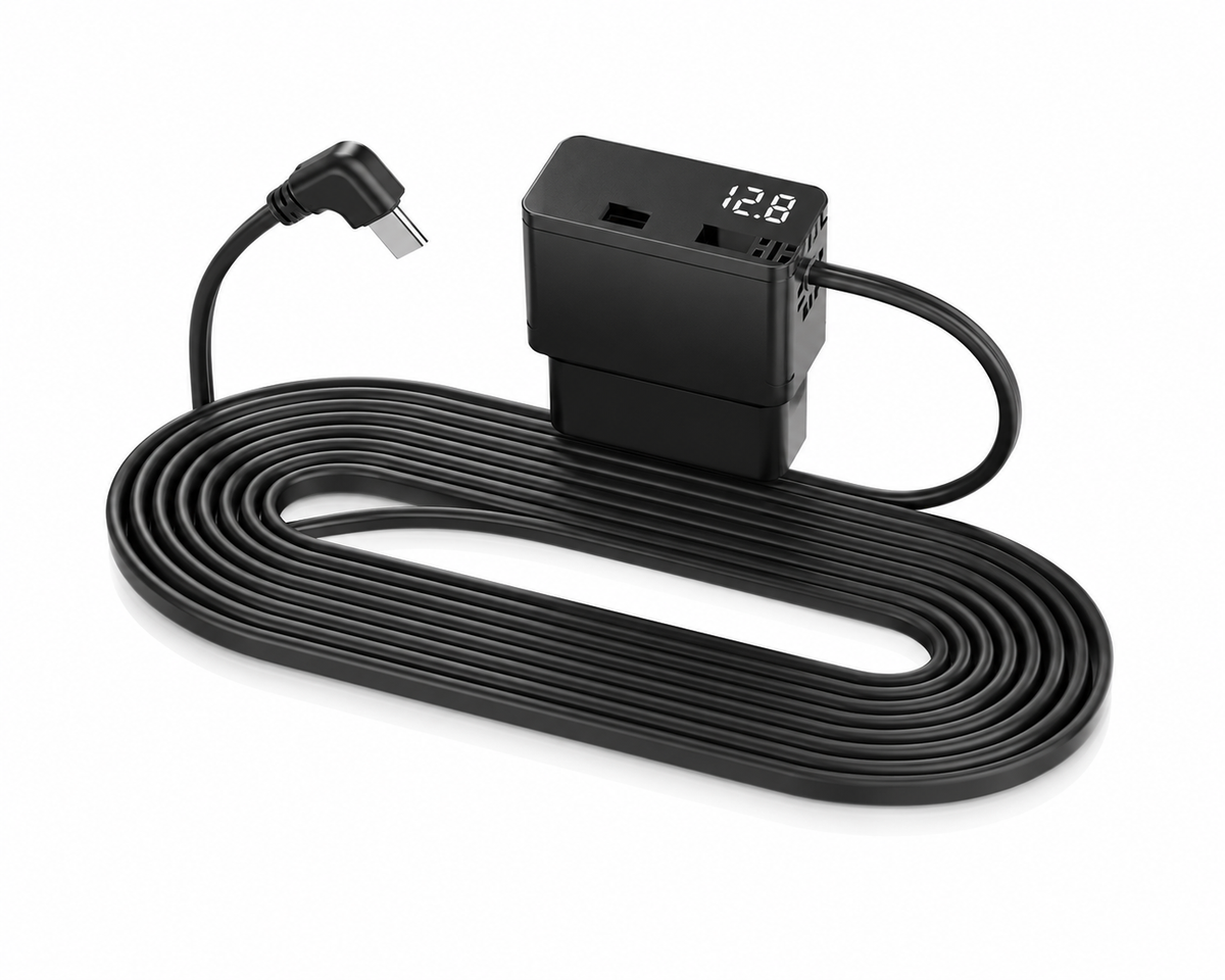 Kit câblage OBD dashcam Type C 12V 24V écran tension