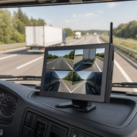 Dashcam poids lourd sans fil 1080P écran 10 pouces