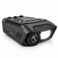 Dashcam vélo 1080P avec phare LED et klaxon intégré