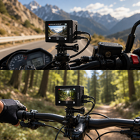 Dashcam moto vélo 4K WiFi étanche