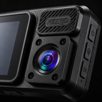 Dashcam WiFi 3 canaux Full HD avec caméra intérieure