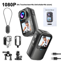 Dashcam moto 5K compacte écran tactile stabilisée