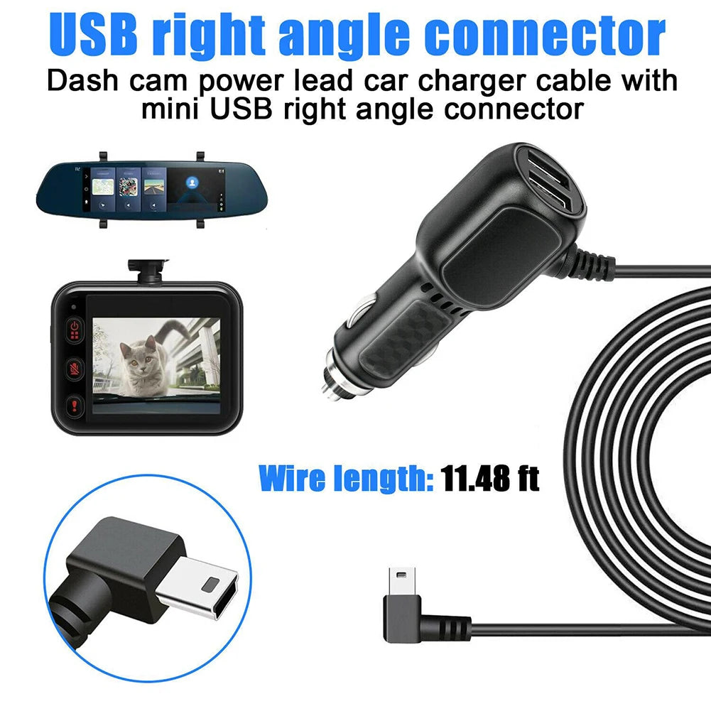 Chargeur allume cigare dashcam Mini USB Micro USB GPS