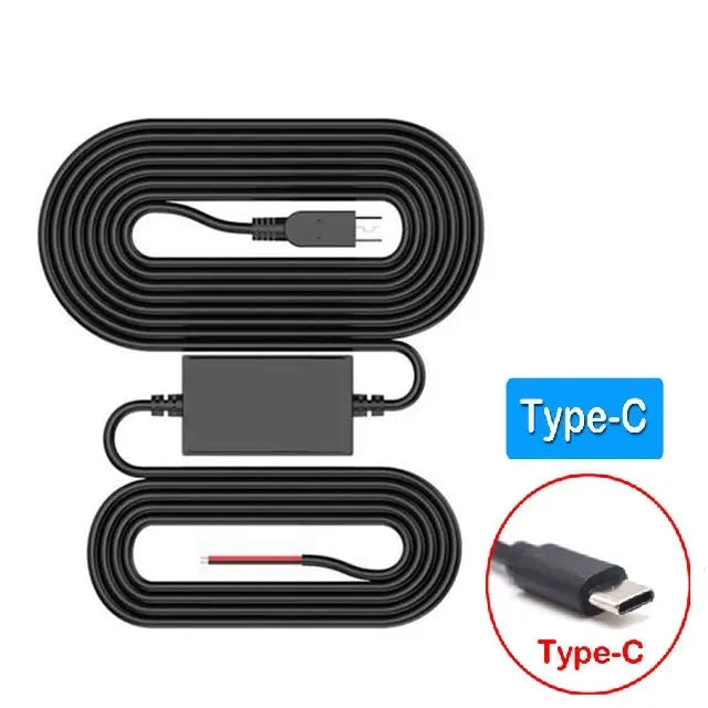 Kit de câblage dashcam Mini Micro USB pour mode parking