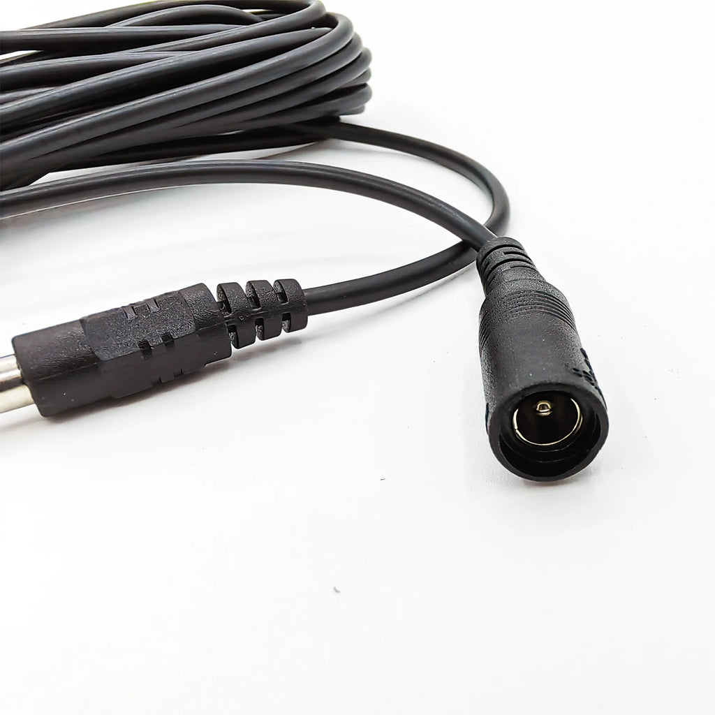 Câble extension alimentation 12V caméra LED 5 ou 10 m