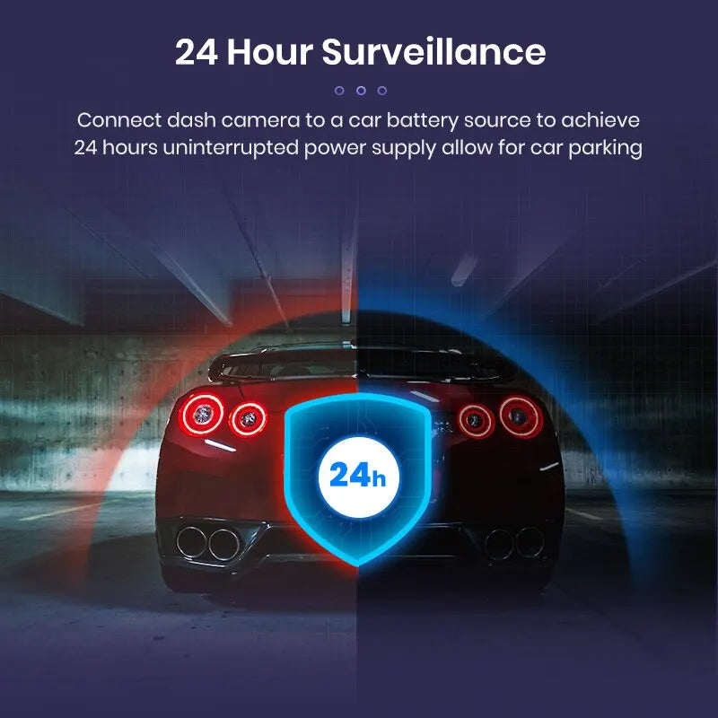 Kit de câblage dashcam Mini Micro USB pour mode parking