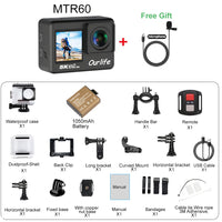 Dashcam moto casque 5K WiFi écran tactile étanche