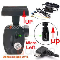Kit câblage dashcam parking Mini USB Type C 12V 24V
