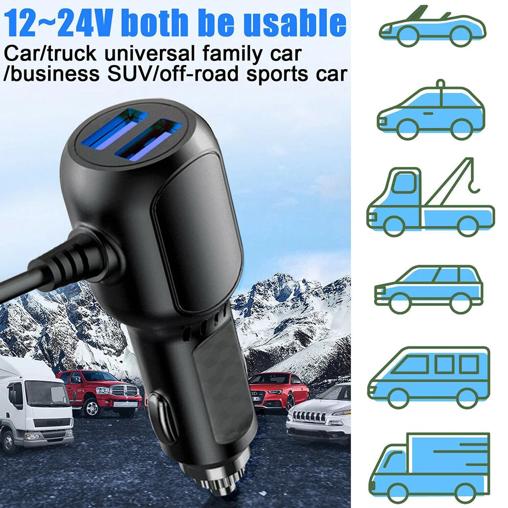Chargeur allume cigare dashcam Mini USB Micro USB GPS