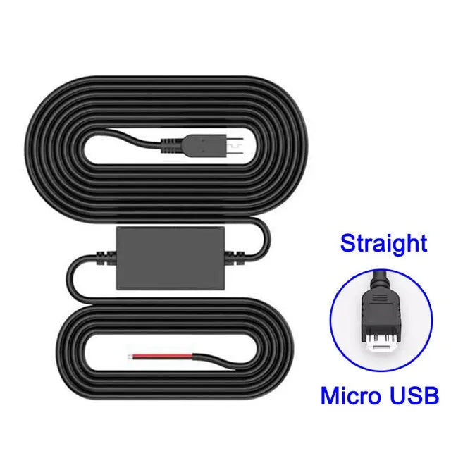 Kit de câblage dashcam Mini Micro USB pour mode parking