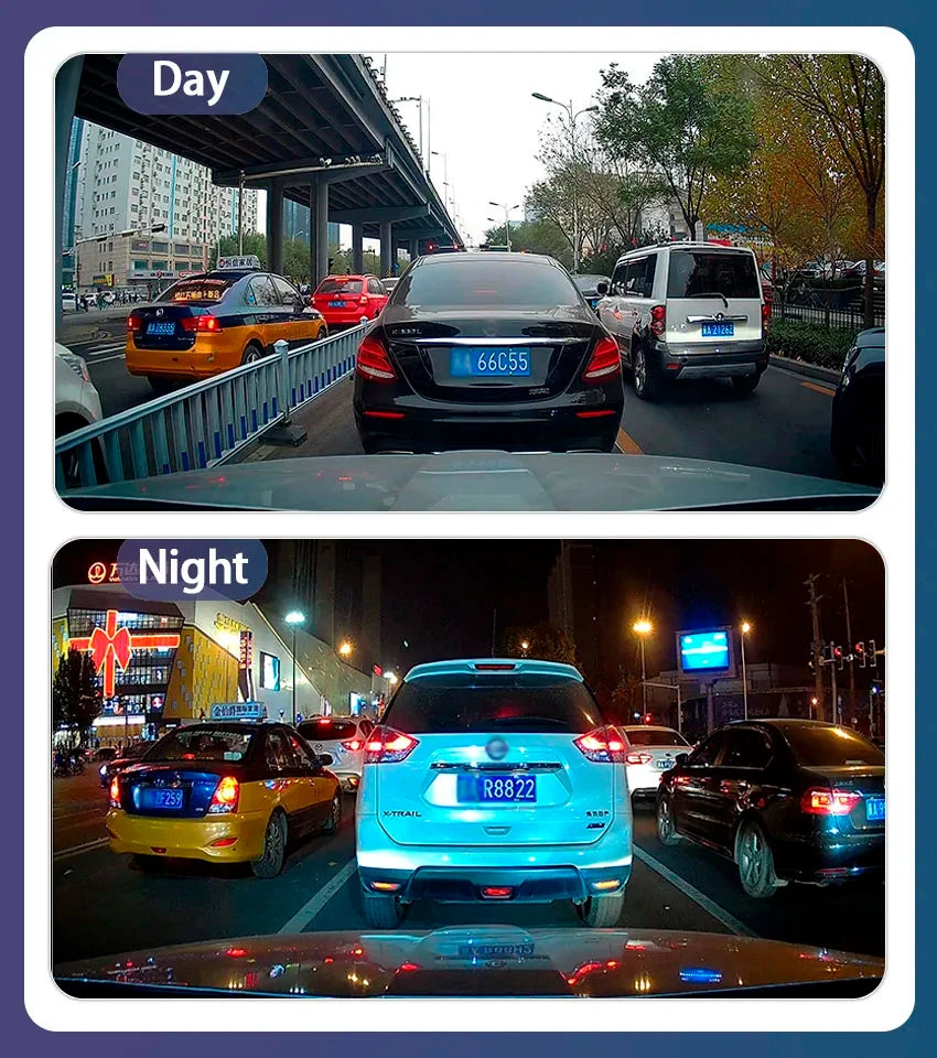 Dashcam 4K WiFi vision nocturne avec mode parking 24H