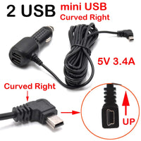 Chargeur dashcam Mini USB Micro USB Type C 12V 24V