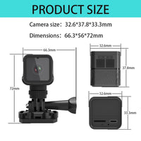 Dashcam moto vélo 1080P WiFi étanche compacte