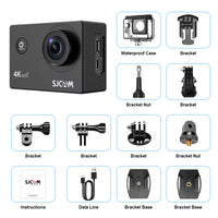 Dashcam moto vélo 4K WiFi étanche