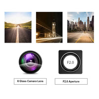 Dashcam Full HD 1080P WiFi avec vision nocturne