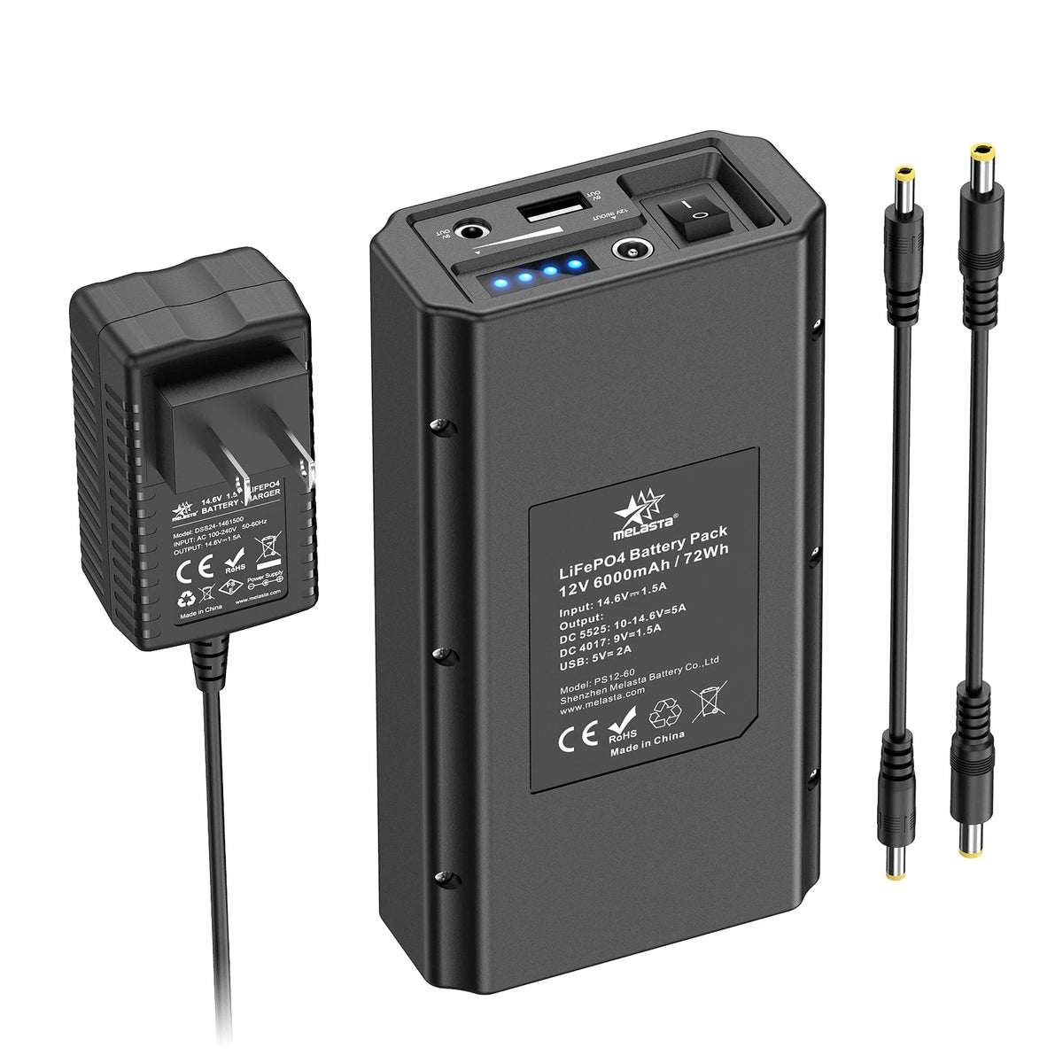 Batterie externe 12V rechargeable pour dashcam