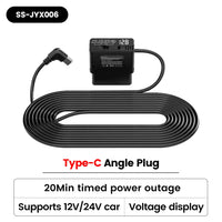 Kit câblage OBD dashcam Type C 12V 24V écran tension